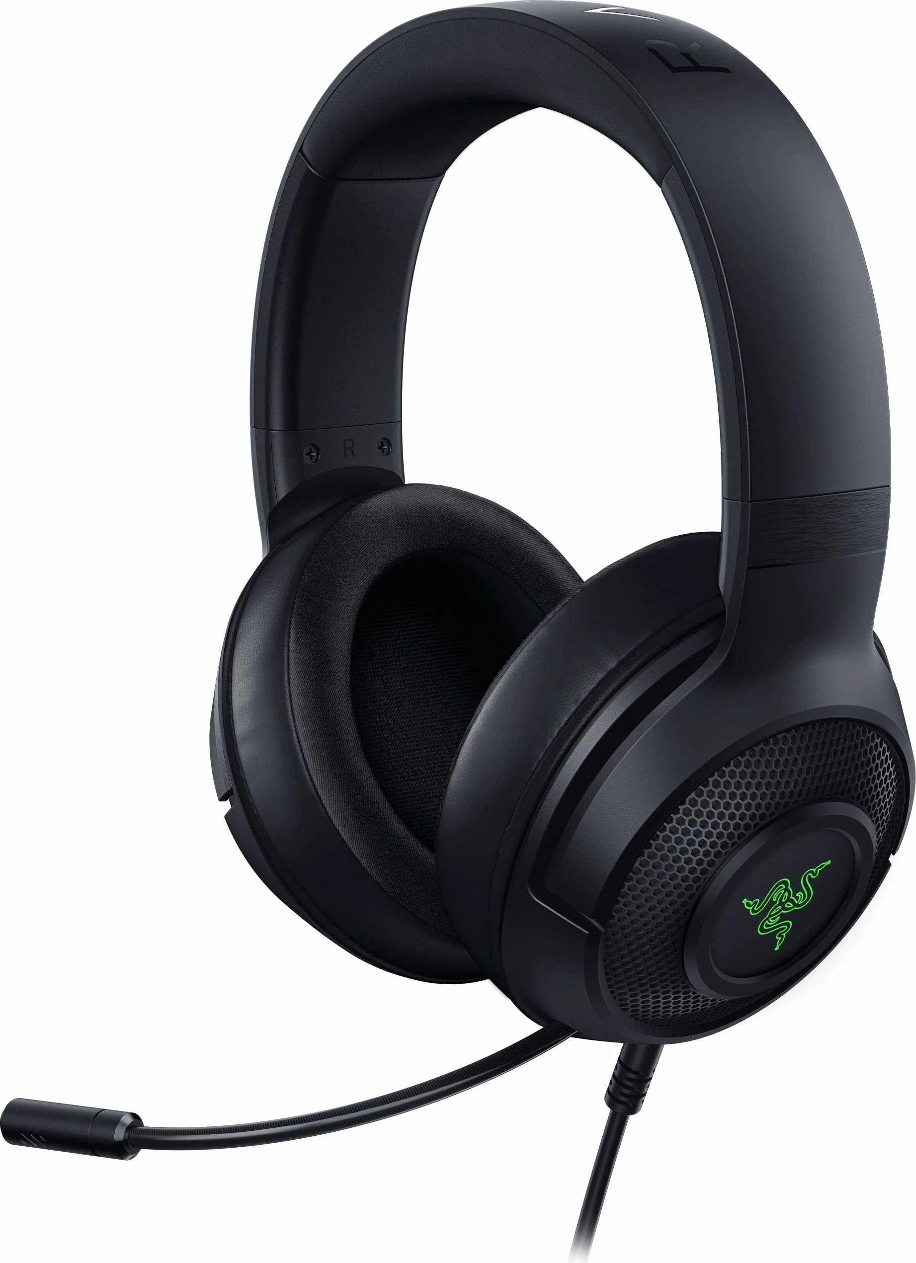 Gaming slušalke Razer Kraken V3 X, žične, 12 - 28000 Hz, 283 g, črne