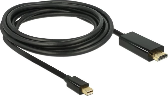 Kabel Mini DisplayPort v HDMI DeLOCK 83699, 2 m, črn