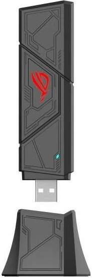 WiFi adapter ROG USB-BE92, WiFi 7, USB 3.1, zunajšji — Asus