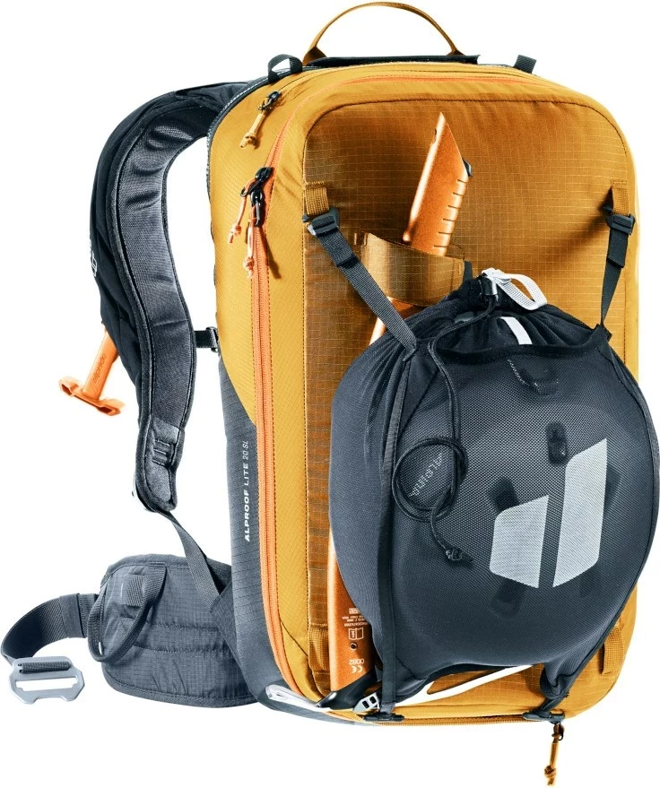 Prostorna ženska nahrbtnik Alproof Lite 20 SL, Deuter, 20 L, grafitna