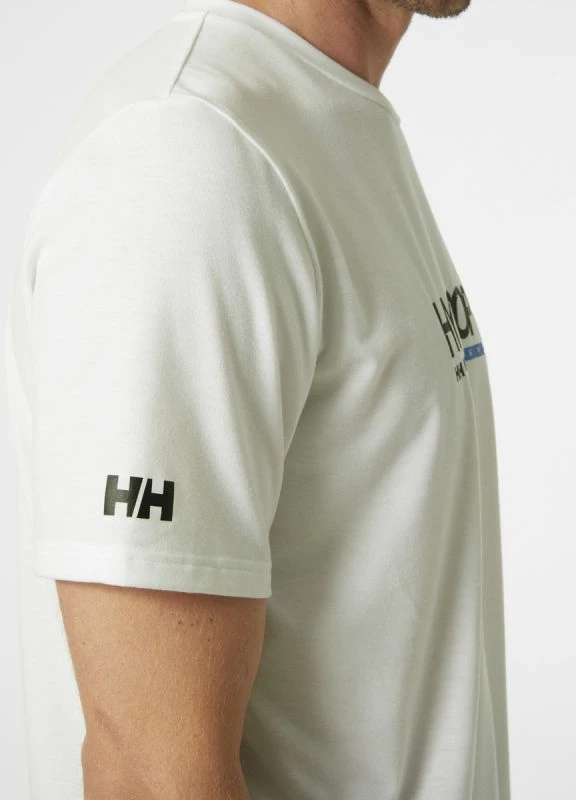 Tehnična majica za moške Helly Hansen, bela