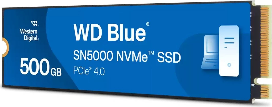 Notranji SSD 500 GB, M.2, 5000 MB/s, Western Digital Blue SN5000