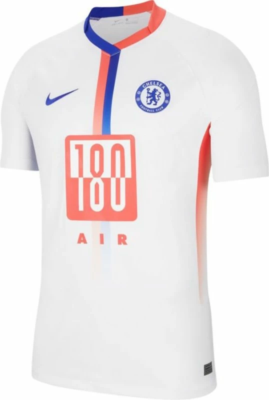 Nogometni dres, Nike Chelsea FC Stadium M CW3880-101, moški, bel