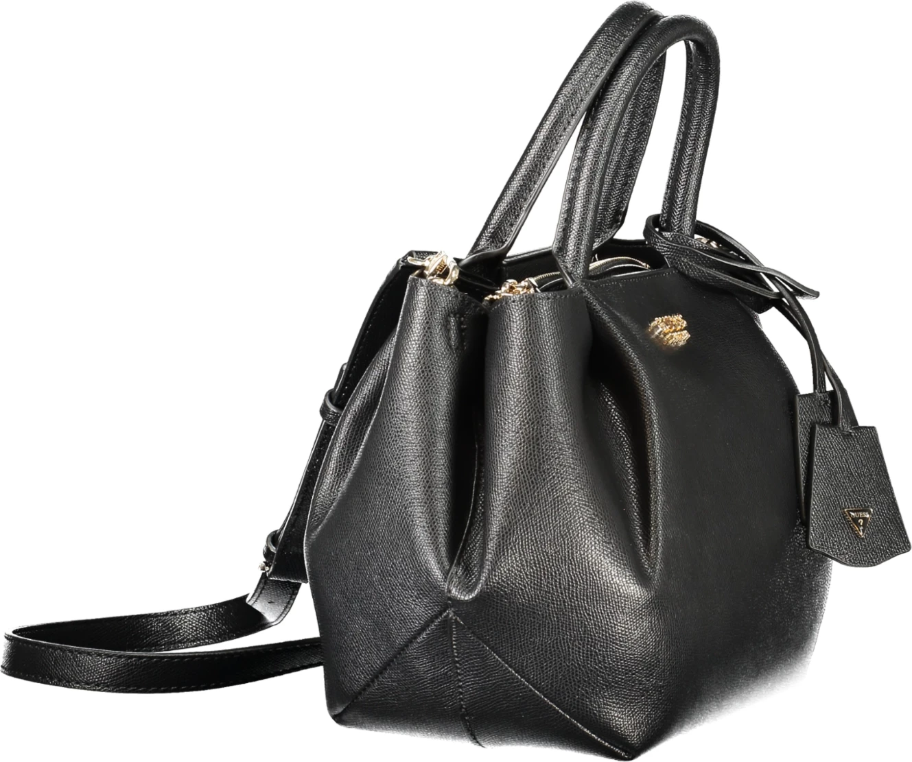 Ženska torbica Amorette GUESS JEANS, črna
