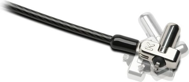 Varnostni kabel s ključem Kensington N17 za Dell, črn