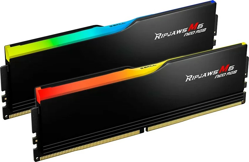 RAM memorija G.Skill Ripjaws M5 Neo RGB 64GB (2x32GB) DDR5 6000MT/s, črna