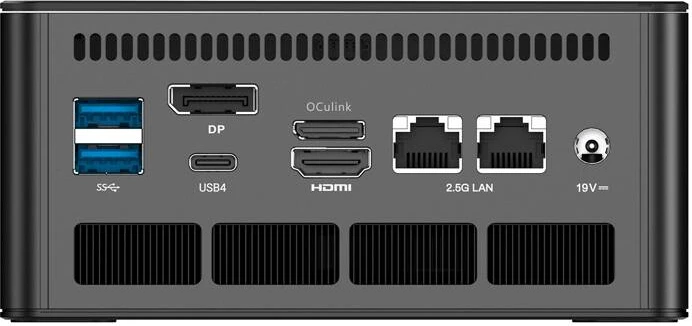 Mini-PC računalniško ohišje Minis Forum UM890 Pro, Ryzen 9 8945HS, barebone, črn