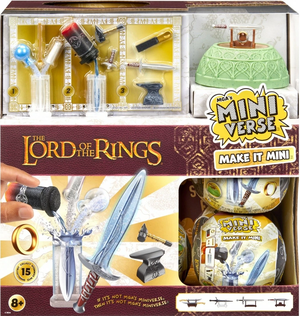 Mini figurice Lord of the Rings, set presenečenja MGA Miniverse