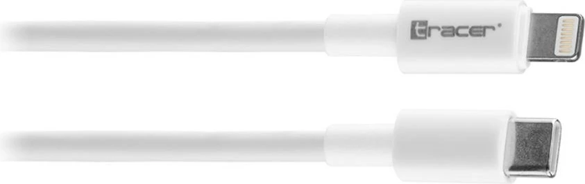 Kabel USB Type-C na Lightning, 1 m, bel — Tracer