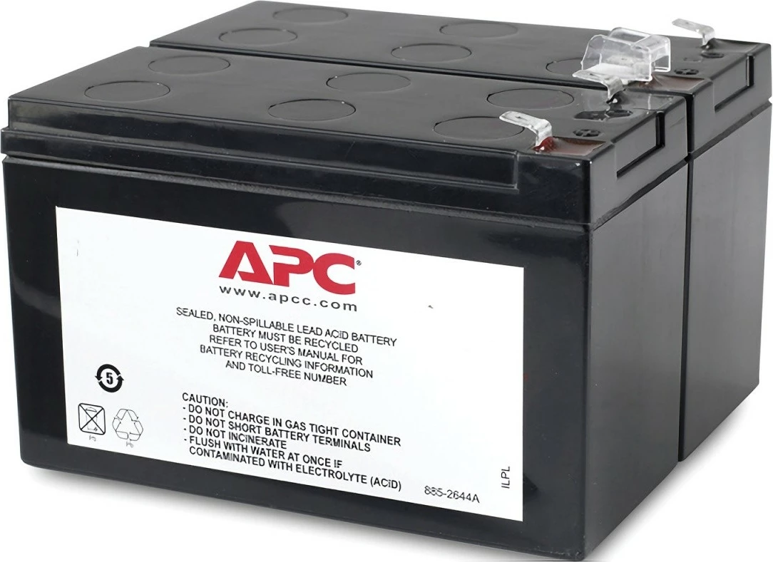 Zamenjevalna baterija za UPS APC APCRBC113, 24 V, 7 Ah, črna