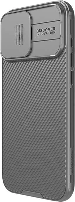 Zaščitni ovitek za kamero Nillkin CamShield Pro za iPhone 16 Pro, sivi