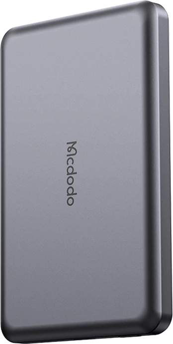 Izjemno tanek prenosni polnilec 5000 mAh, brezžični, magnetni, zlat — Mcdodo MC-4641