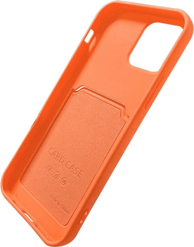 Silikonska maska s prostorom za kartice Hurtel za Samsung Galaxy A72, temno zelena