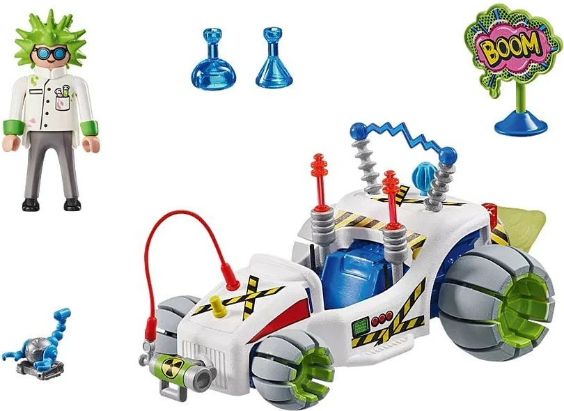 Igrače set profesor in gokart Playmobil Funstars 71633, 40 kosov