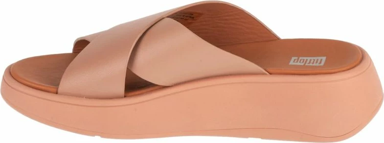 Sandali FitFlop F-Mode Flatform FW5-137, bež