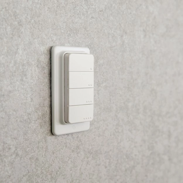 Pametni gumb Shelly Blu RC Button 4, Bluetooth, bel