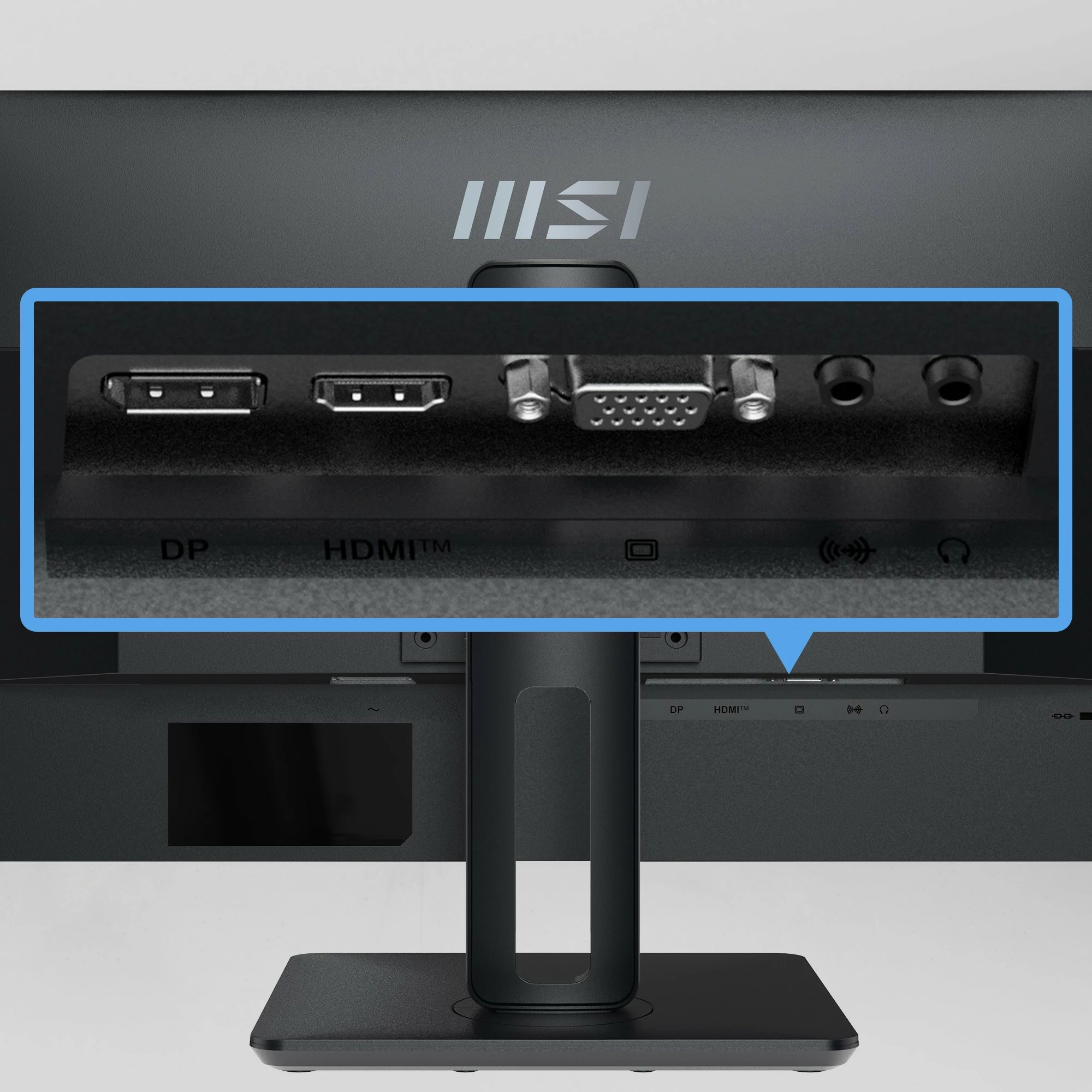 24 IPS FHD 100Hz monitor, črn — MSI PRO MP245PG