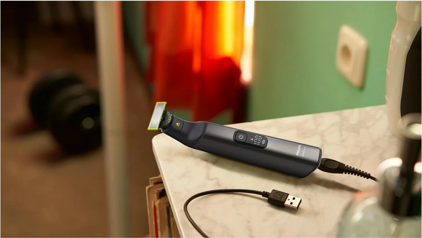 Brivnik Philips OneBlade Pro 360 QP6552/15, siv