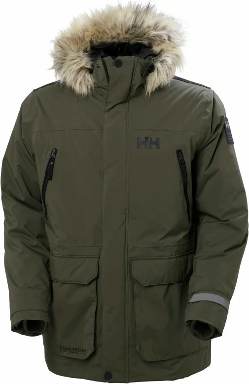 Parka Reine za moške, Helly Hansen, zelena