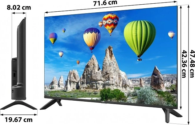 32" LED televizor LIN 32LHD1810 Slim, HD, črn