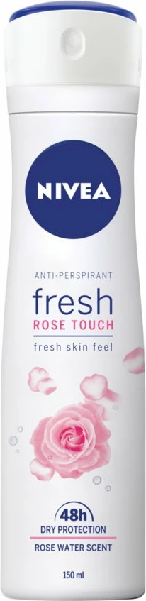 Antiperspirant v spreju Fresh Rose Touch, Nivea, 150 ml