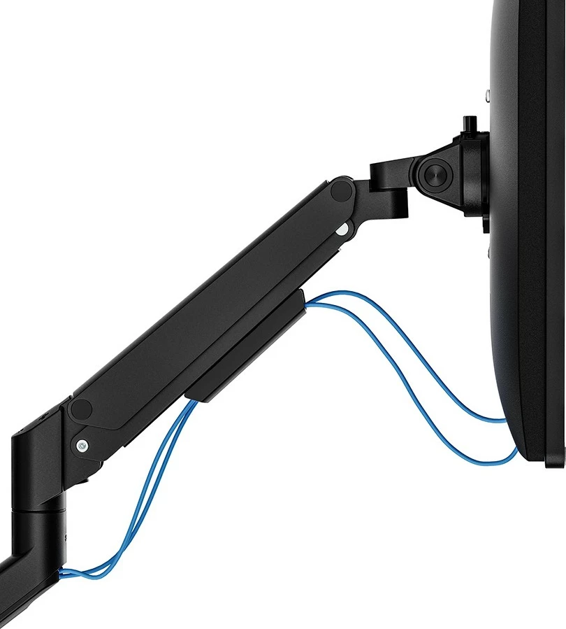 Krilce za monitor Neomounts DS70-250BL1, s sponko/urobnico, 9 kg, 43,2 cm (17"), 88,9 cm (35"), 100 x 100 mm, črno