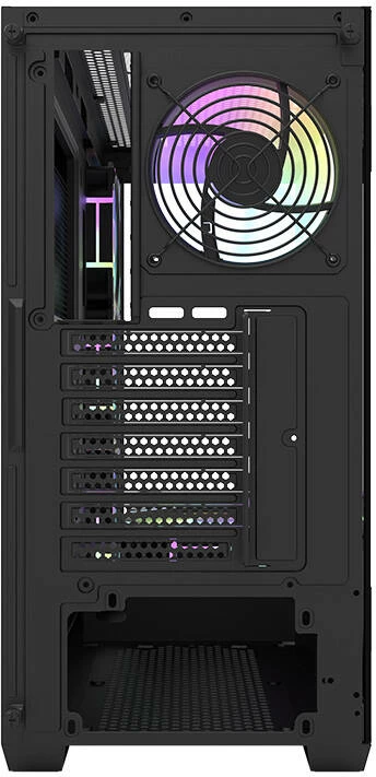 Sredinski ohišje Darkflash DS900, Mid Tower, s 7 ARGB ventilatorji, črno