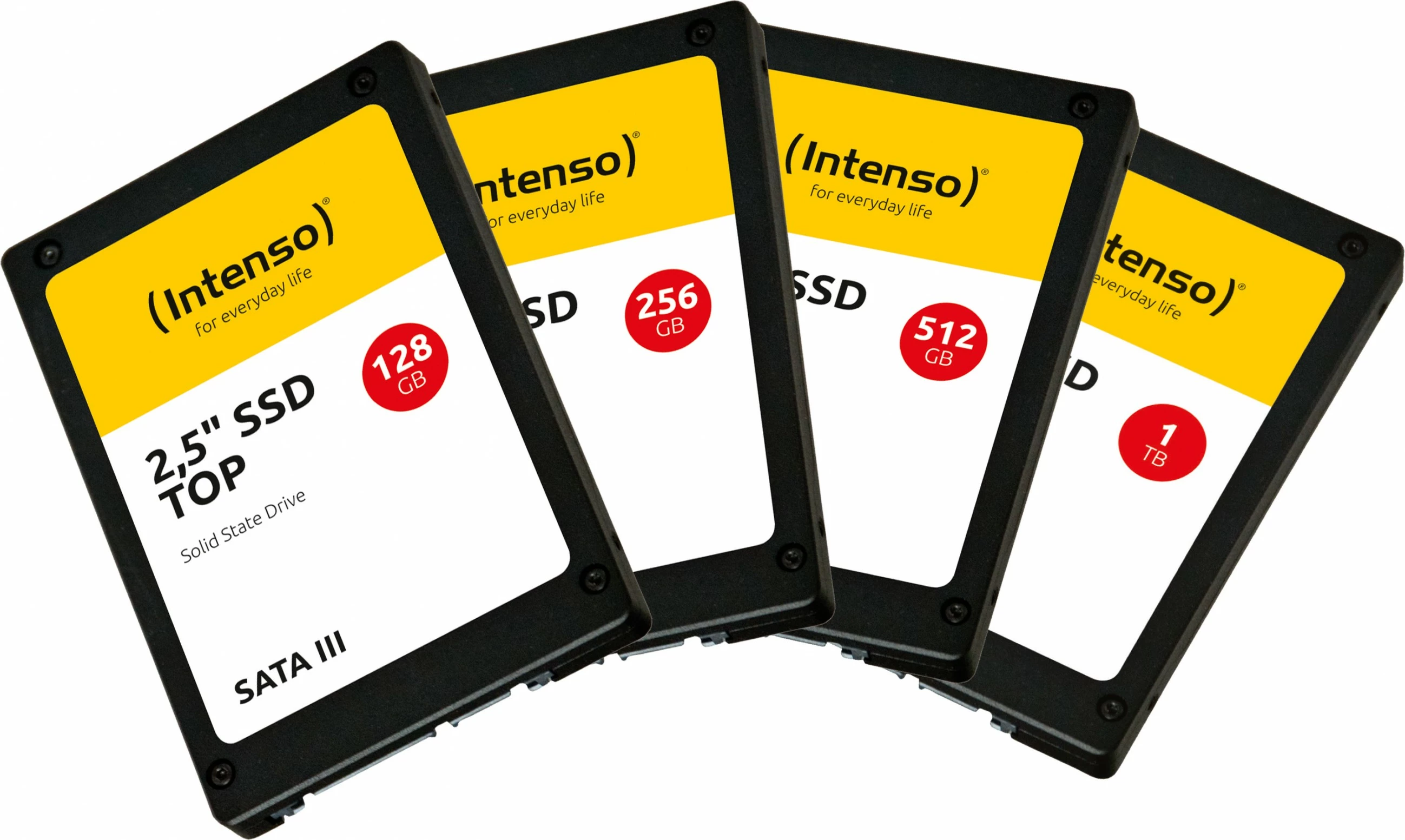 SSD 512 GB, 2,5", 550 MB/s, 6 Gbit/s Intenso Top
