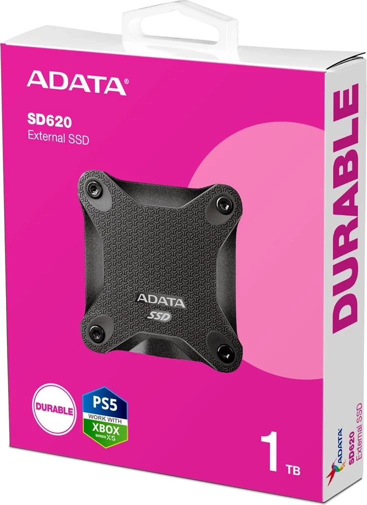 Zunanji trdi disk ADATA SD620, 1 TB, črn
