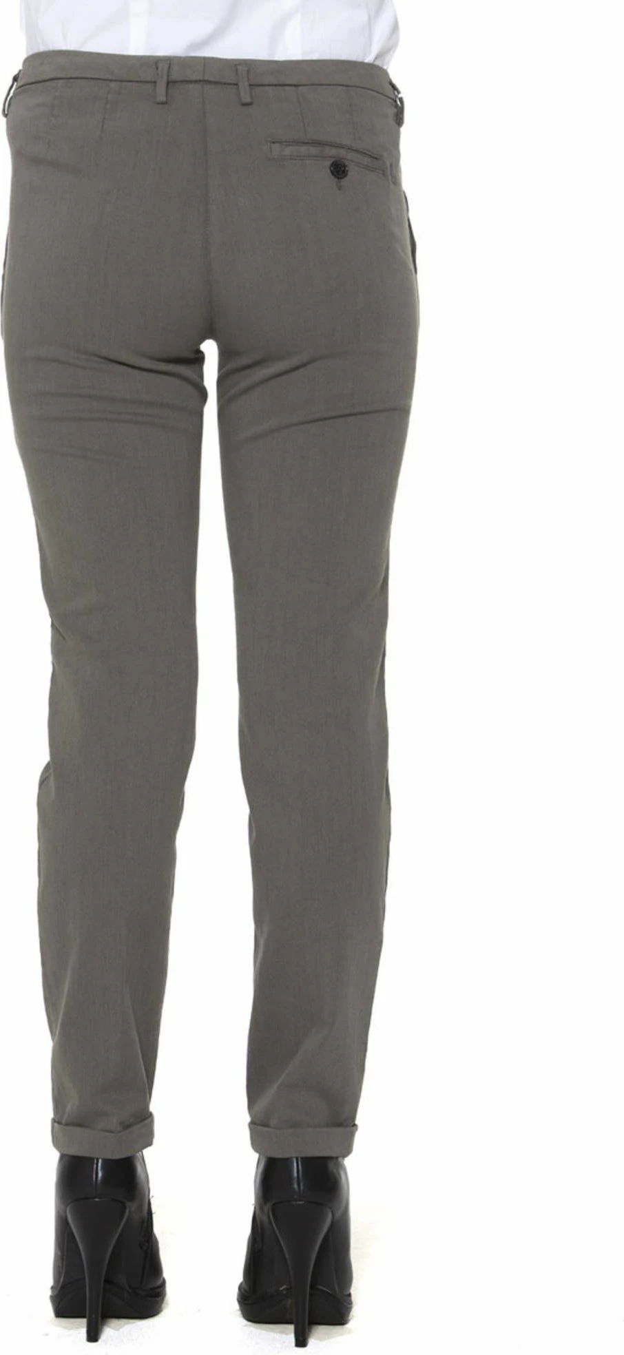 Hlače za ženske Fred Perry, zelene