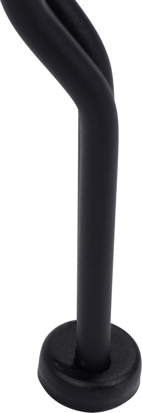 Kovinski naslanjač Amore črne barve FH5008.11 49x48x90 cm