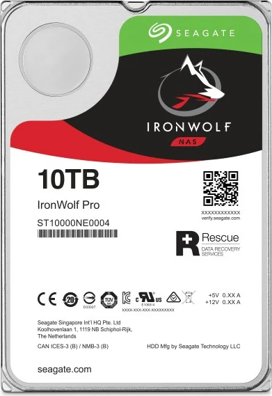 Truplo NAS IronWolf Pro ST10000NT001, 3,5", 10 TB
