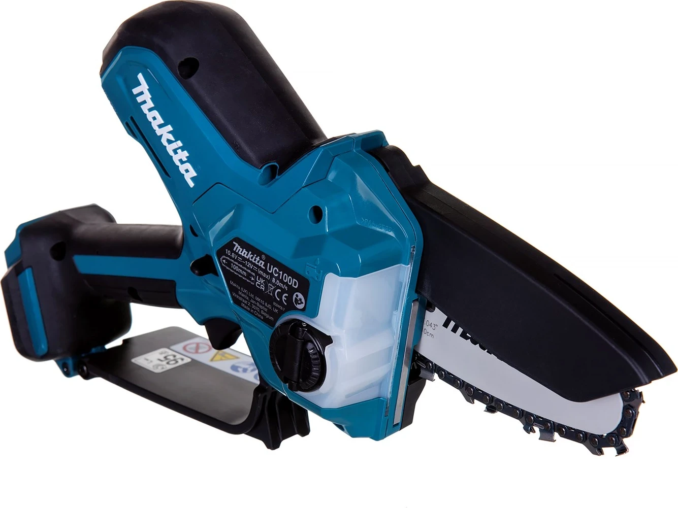 Brezžična verižna žaga za veje Makita UC100DZ01, črna