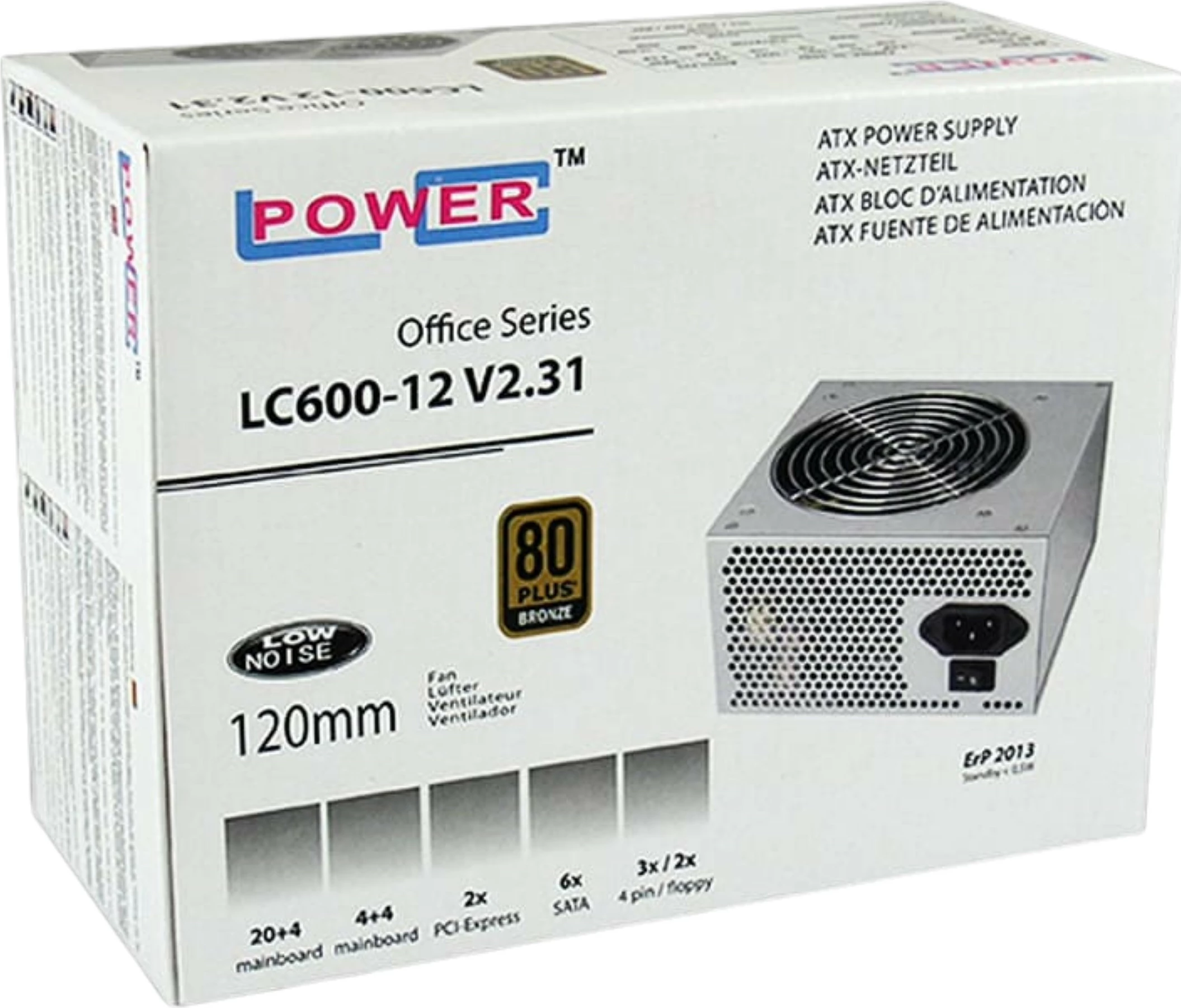 Napajalnik LC-Power LC600-12 V2.31, 450W, 80 PLUS Bronze