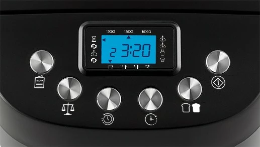 Pekač kruha UNOLD Backmeister Big, 1,5 kg, 15 programov, funkcija ogrevanja, okence za pogled, nadzor rženja, 850 W, črn