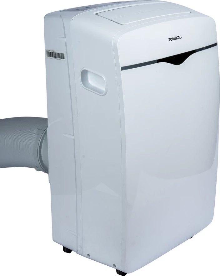 Prenosni klimatski aparat monoblock, Tornado TPYAB-12ABG, 12.000 BTU, razred A hlajenja, hlajenje/gretje, bel s črnimi detajli