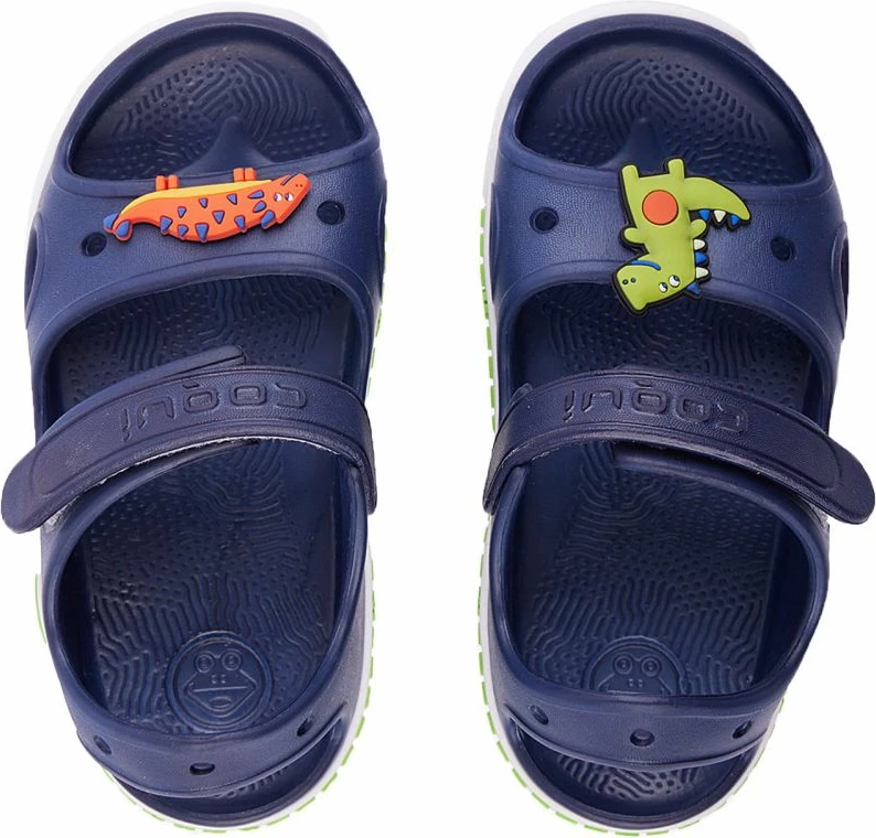 Otroške sandale, Coqui Yogi, modro morje