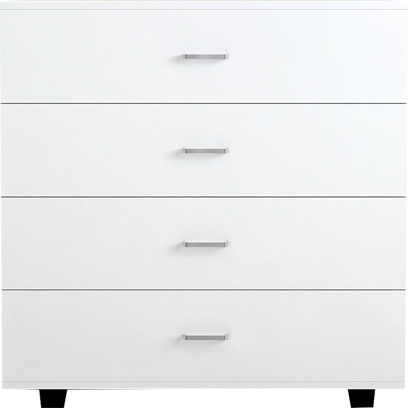 FH8996.03 omara s 4 predali, bela, melamin, 80x40x83H