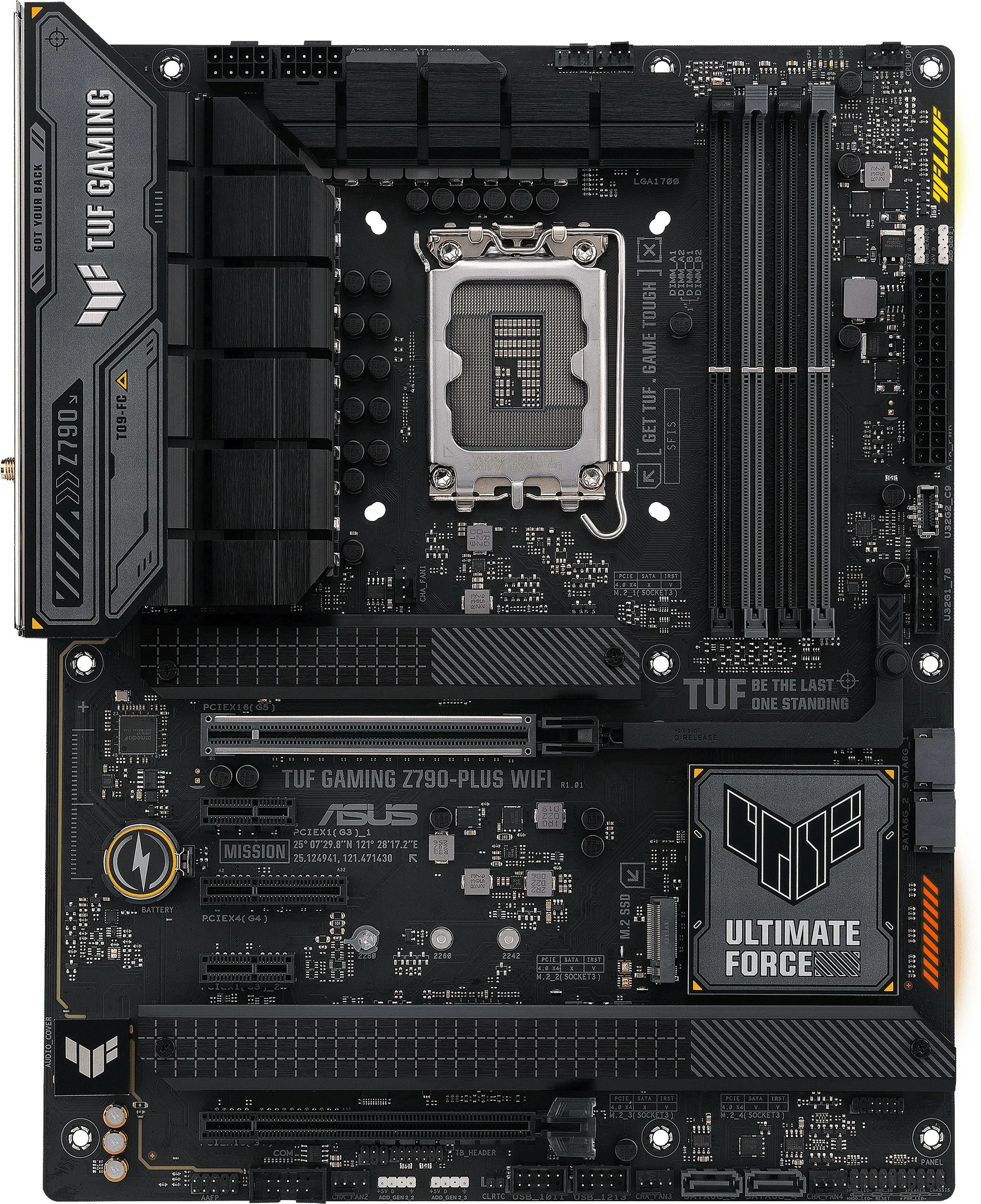 Matična plošča TUF GAMING Z790-PLUS WIFI, ASUS, Intel LGA 1700, DDR5, 128 GB
