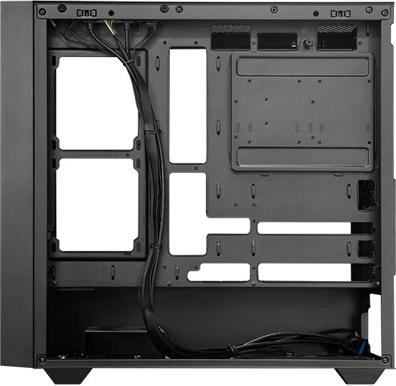Midi ohišje Chieftec GS-03B-BLK-OP, črno