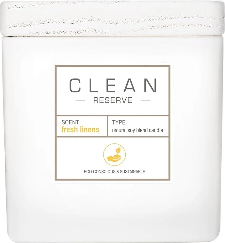 Aromatična sveča Clean Fresh Linens, unisex, 227 g