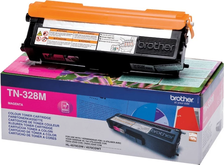 Toner magenta Brother TN-328M, original, 6000 strani