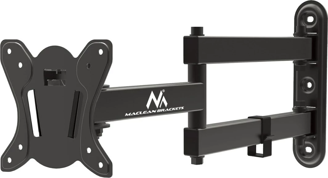 Stenski nosilec za TV Maclean MC-417, 13–32", črn