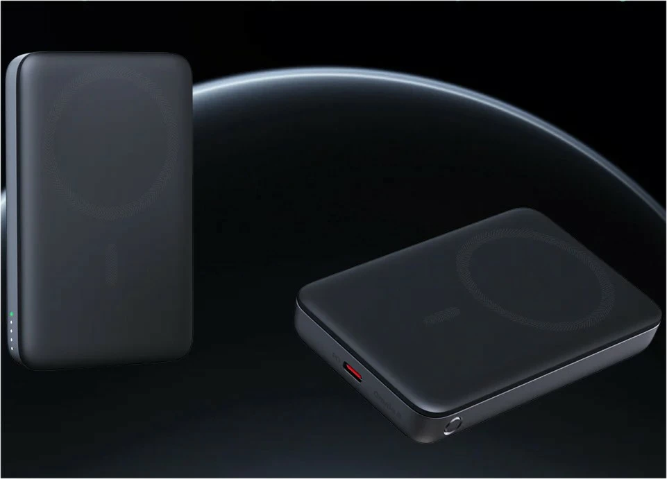 Power bank, AUKEY PB-MS06 MagSafe, 10000 mAh, 30 W, Qi2, črn