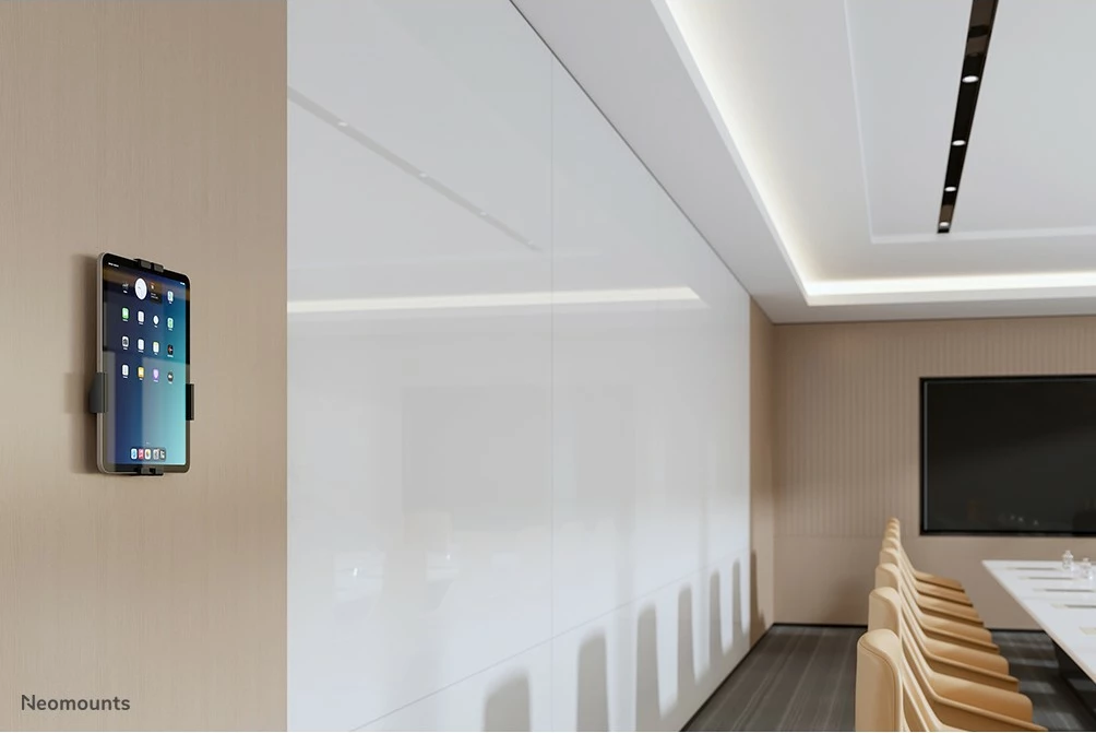 Stenski nosilec za tablični računalnik Neomounts WL15-625BL1, 7,9–11 in, črn