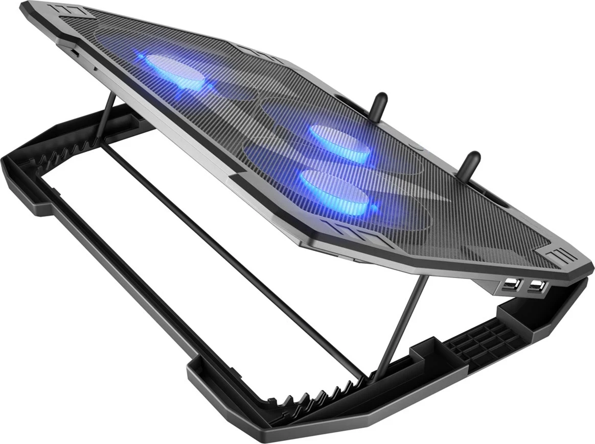 Hlajenje stojalo za prenosnik Natec, 15,6'' / 17'', črno