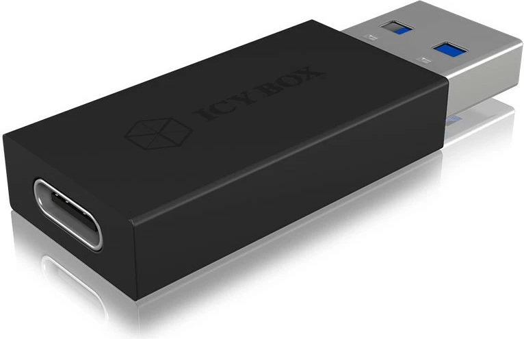 Adapter USB Type-C ICY BOX IB-CB015, USB 3.1 Gen 2, črn