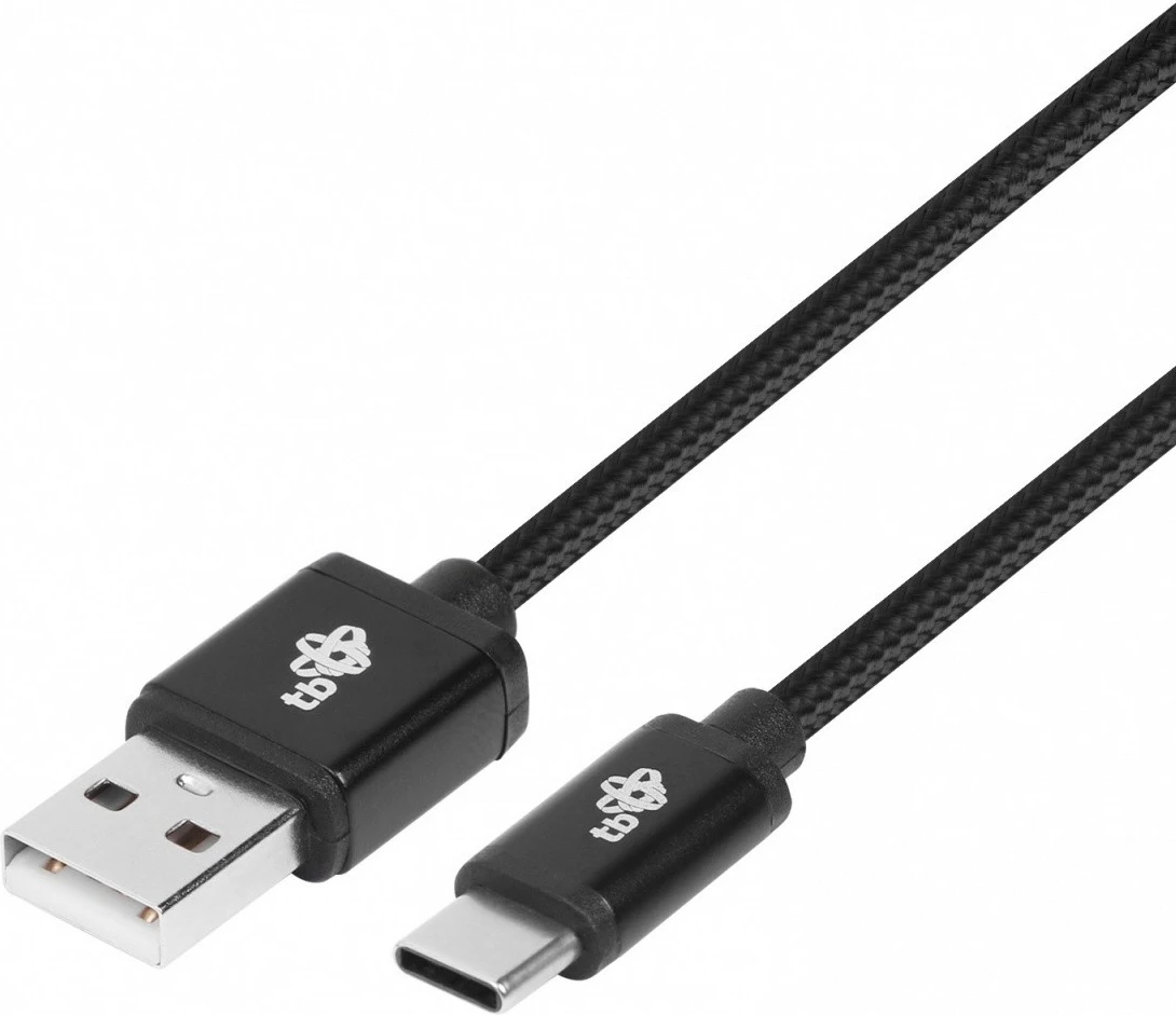 Kabel USB na USB Type-C TB AKTBXKUCSBA150B, 1,5 m, črn