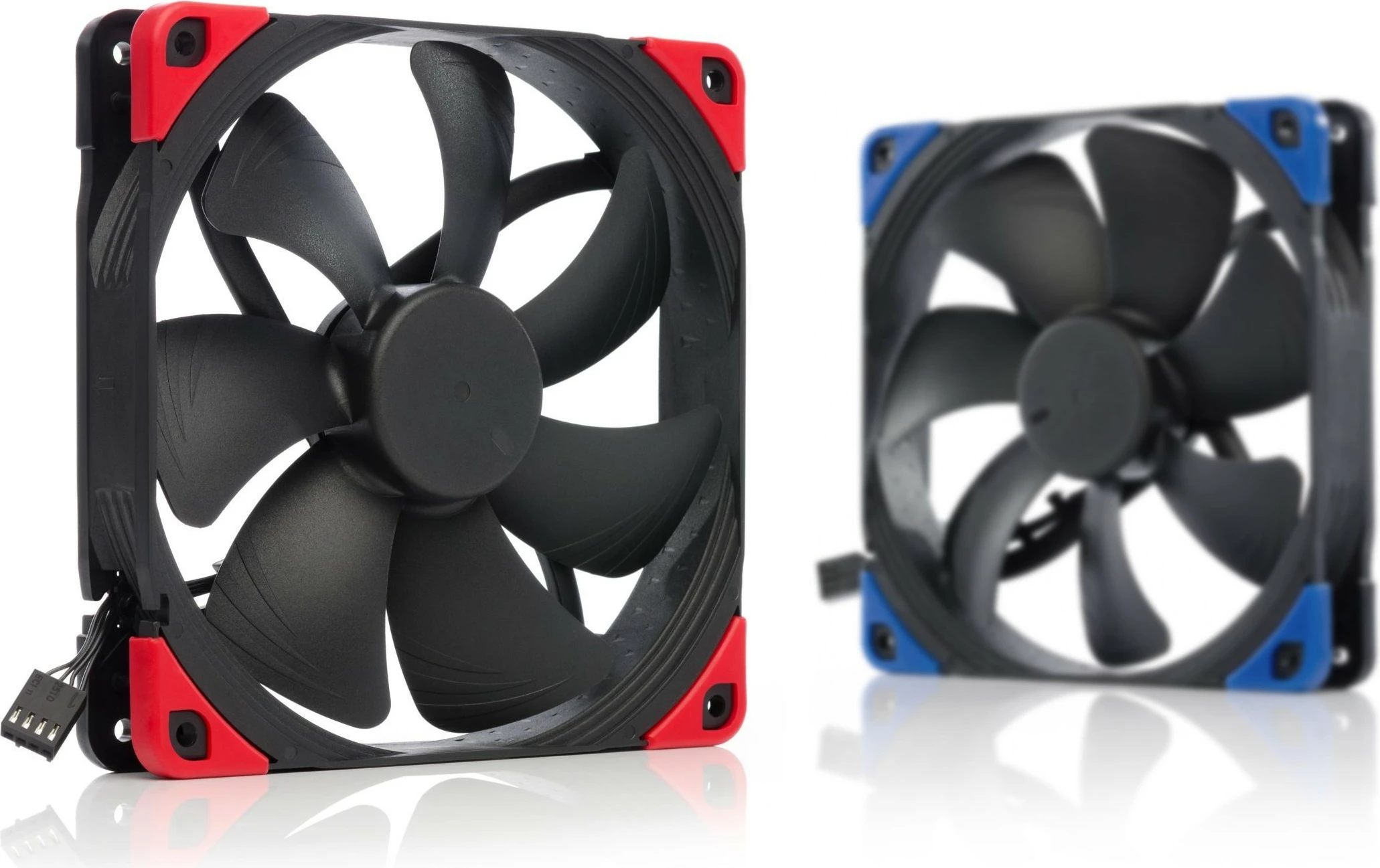 Ventilator za ohišje Noctua NF-A14 PWM chromax.black.swap 14 cm, črn, z zamenljivimi blazinicami