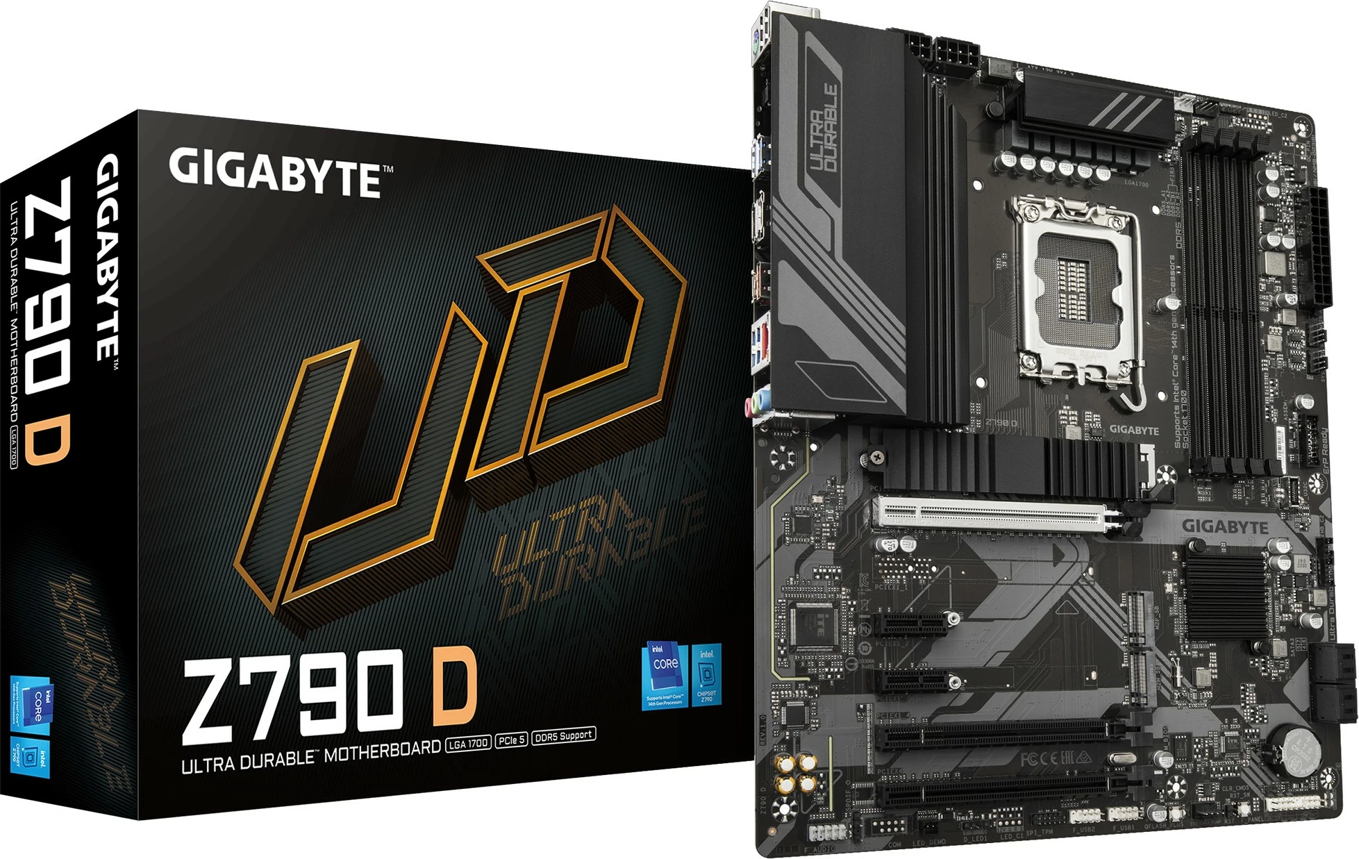 Plošča amē Gigabyte GA-Z790 D, Socket 1700, Ultra Durable, črna